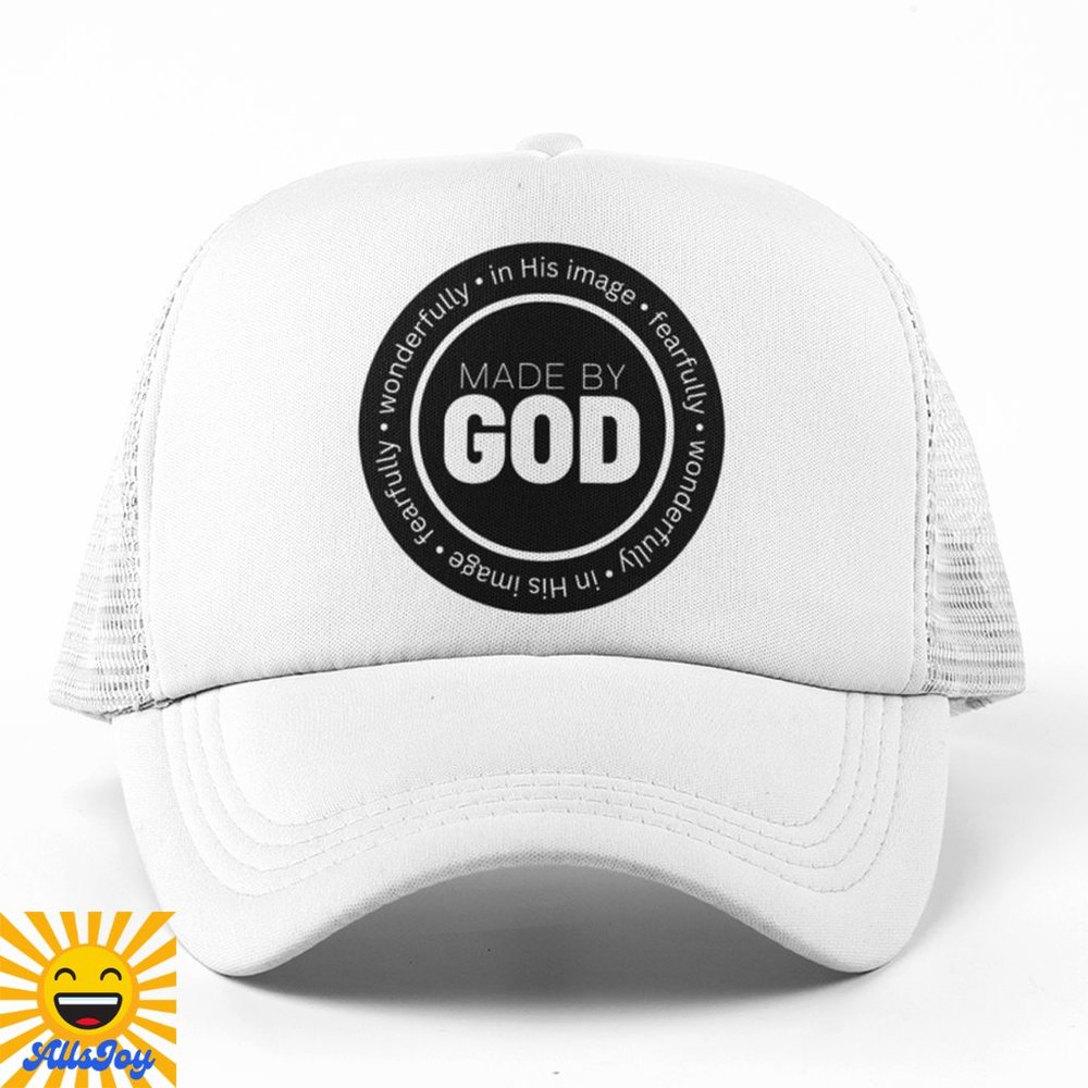 FEARFULLY & WONDERFULLY MADE BY GOD IN HIS IMAGE Foam Trucker Hat Snapback Cap